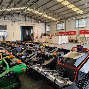 Household Industrial Cordless 4-Stroke 24V Radio Controlled Track Mowing Lawnmower and Snow Plow With Low Price thumbnail-4