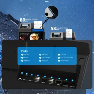 Z100 dual screen POS for event ticket office payment