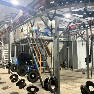 Full Automatic Electrophoretic Coating Line Water Pump Surface Electrocoating Production Line thumbnail-4