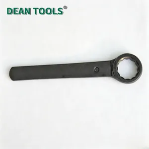 Cr-V Steel Metric Double Box End Wrench Straight Handle Ideal for Precision Mechanical Assembly Tasks thumbnail-4