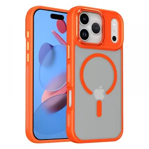 360° Rotatable Ring Holder Case for IPhone 18 17 16 Pro – Grip & Stand Multi-Function Shell thumbnail-1