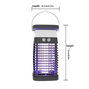 New Design Portable Rechargeable Electric Mosquito Zapper Light Mosquito Repeller thumbnail-1