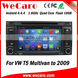 Wecaro 7" WC-VU7006 Android 4.4.4 Car Multimedia System Quad Core for vw Multivan t5 Car Audio Stereo tv Tuner thumbnail-1
