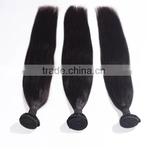 Wholesale Virgin Brazilian Hair 3 Bundles Brazilian Straight Hair Weave Bundles Accept Paypal thumbnail-2