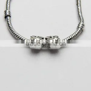 Creative New Style Owl Shape Large Hole Beads DIY Anti-Silver Bracelet Beads With Hole Accessories thumbnail-5