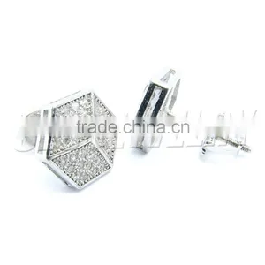 Guangzhou Good in Quality and Cheapsilver Jewelry Nickel Free Earring Children's Sex Earring thumbnail-2