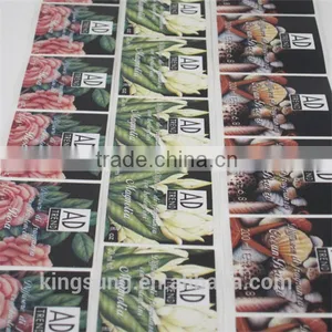 Paper Material Color Printing Laminated Label Printing Supplier's Choice thumbnail-2