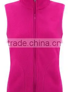Outdoor Vest Polar Fleece Double Brush Jacket for Women thumbnail-4