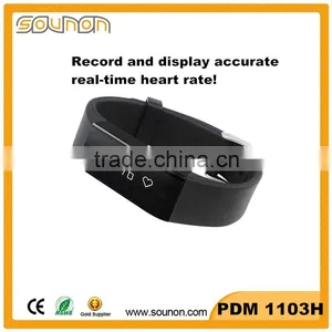 2016 OLED Touch Bluetooth 4.0 Waterproof Fitness Pedometers With Heart Rate Monitor Calorie Counter Smart Bracelet Wristband thumbnail-6