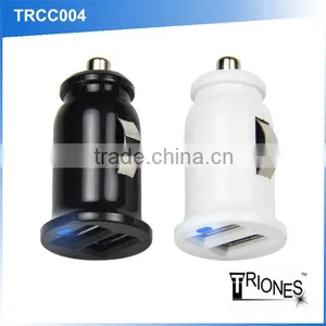 (110127) Dual Micro Usb Car Charger for IPad and Smart Phone thumbnail-1