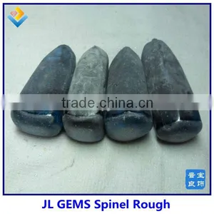 Top Quality Synthetic Dark Blue Uncut Diamond Spinel Rough 120# With Wholesale Price thumbnail-1
