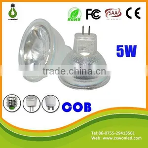 COB Led Ceiling Lights Mr16 5w Glass Led Spotlight thumbnail-2