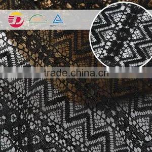 Wholesale Cheap Nylon Poly Wave New Design Flower Lace Embroidered Underwear Fabric Garment Accessories Making Machines thumbnail-3