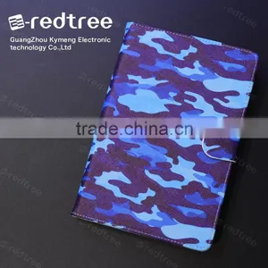 Colorful Pattern High Quality Rotating Leather Case for Ipad thumbnail-1
