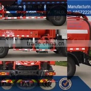 Dongfeng New Vacuum Sewer Suction Truck Fecal Tank Truck Cleaning Car thumbnail-3