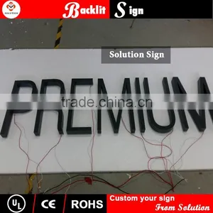 Customized High Quality Housing Backlit Illuminated Signage for Shop thumbnail-1