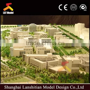 Modern College Plan Building Model With Nice Landscape thumbnail-1