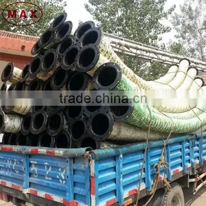 20 Inch High Pressure Rubber Water Hose With Pn10 Steel Flanges thumbnail-5