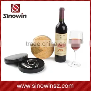 4 Piece Wine Corkscrew Wine Pourer Wine Stopper Wine Collar Wine Accessories Bar Set thumbnail-5