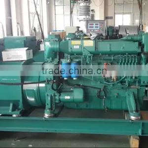 CCS 187.5KVA Marine Diesel Generator 150KW / 150KW Marine Diesel Generator Set Weichai thumbnail-2