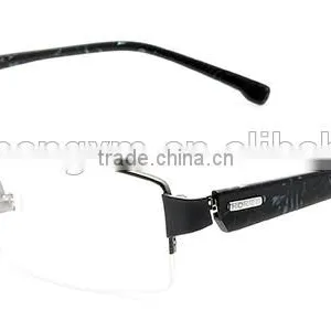 Stainless Steel Optical Reading Eyeglass Half Frame for Unisex thumbnail-3