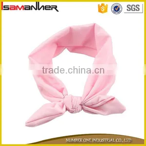 Toddler Girls Sweet New Arrive Plain Softtextile Design Baby Headband 2016 thumbnail-5