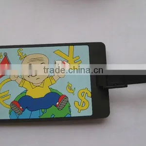 Selling Pvc Injection Embossed Pvc Card Luggage Tag thumbnail-1
