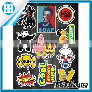 Custom Vinyl Stickers Cartoon Sticker Vinyl Sticker for Holiday Gift,promotional Gift thumbnail-2