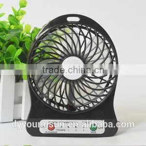 Best Price Custom New Design Mini Colorful Led USB Portable Rechargeable Fan With Led Light Use Lithium Battery Usb Fan thumbnail-6