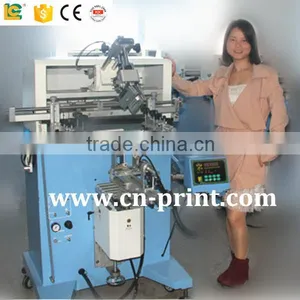 Cylinder Silicone Bracelet Screen Printing Printer Machine Price for Bottles Printing thumbnail-2