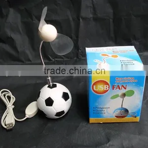 Mini USB Fan With Football thumbnail-1