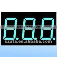 Shenzhen Supplier Three Digit 7 Segment Digital Led Clock Display thumbnail-1