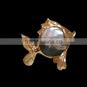 Beautiful Resin Shell Fish Wall Decor thumbnail-1