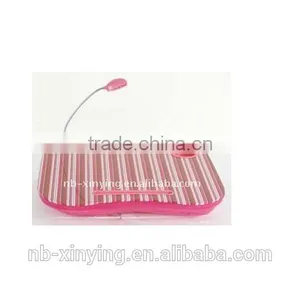 Hot Selling Portable Laptop Desk With Built-in Cushion and LED Light for Reading Wholesale Price thumbnail-1