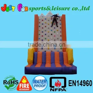 2015 New Designed Colorful Inflatable Climbing Wall, Inflatable Climbing Wall for Kids, Giant Inflatable Climbing Wall thumbnail-1