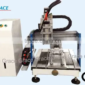 Small Metal Tag Engraving Cnc Router 400x400mm thumbnail-1