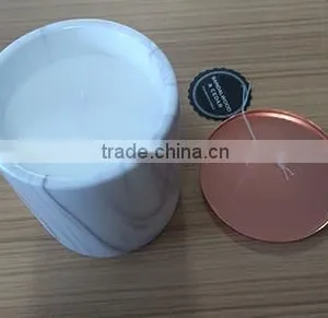 2016 Decorative Handmade Soy Wax Ceramic Scented Candle With Lid thumbnail-2