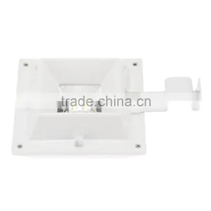 3W 6 LEDs Solar Powered Wall Mount Lamp Security Outdoor Light Dusk to Dawn Auto On/Off for Garden Door Street Yard Path White thumbnail-4