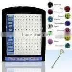 925 Sterling Silver Gold Nose Jewelry With Prong-set Crystals thumbnail-1