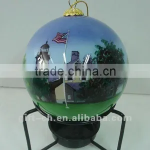 Hand Painted Inside Glass thumbnail-1
