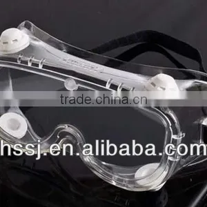 2016 Hot Selling Safety Goggles PC Lens PVC Frame Working Dental Safety Goggles PVC Soft Frame Safety Goggles thumbnail-1