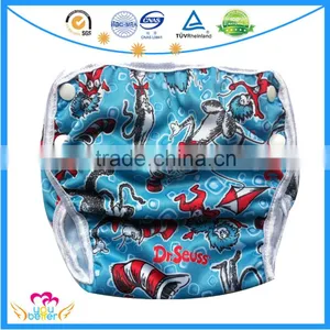 Comfortable Swimming Diaper Reusable Bbay Swim Nappies One Size Swim Pants thumbnail-1