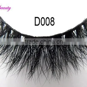 Real Mink Strip Eyelash 3D Styles Mink Fur Eye Lashes thumbnail-1