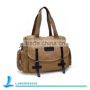 Hot Selling Fashion Canvas Shoulder Bag Luggage Bags thumbnail-2