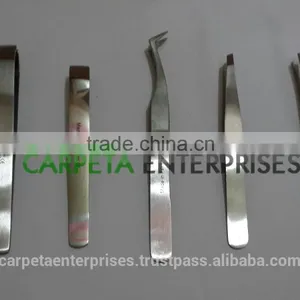Lash and Brows Volume Tweezers/ Volume Eyelash Extension Tweezers/ Sharp Pointed Tweezrs/ Powder Coated Eyelash Color Tweezers thumbnail-4