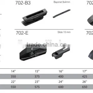 High Quality Heated Factory Wholesale Car Wiper Blade Rubbers thumbnail-2
