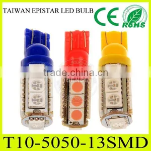 Car Accessories 2015 New Products T10 194 168 921 Bulb 5050 13 Led Smd Bulb thumbnail-1