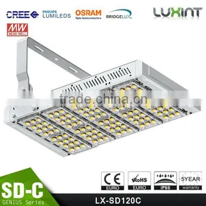 Different Beam Angle Modular Design Adjustable Bracket 100-140lm/W CE Rohs Meanwell Driver 150W LED Tunnel Light Fixtures thumbnail-1