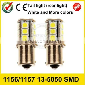 Led Stop Turn Tail Light P21W Ba15s Ba15d Bau15s Bay15d 1156 1157 S25 13smd 5050 thumbnail-4