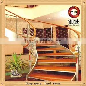 Wood Staircase Parts Iron Rod Staircase thumbnail-1